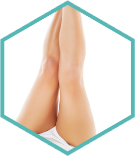 Morpheus8 skin remodelling Dublin - hexagon crop of a woman's legs Hexagon crop of a woman's legs for Morpheus8 skin remodelling in Dublin